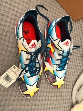 Adidas Gamemode FG J Kids Soccer Cleats Size 4 NWT Multicolor